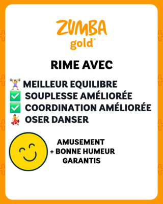 Stage Zumba Gold - Seniors à Braine l'Alleud